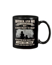 T-SHIRT - MOTHER AND SON - NO MATTER Mug tile