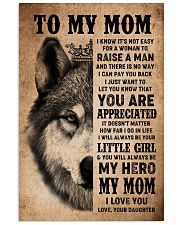 POSTER - TO MY MOM - I LOVE YOU 16x24 Poster front