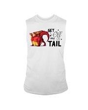 Dragon - Tail - Get Off My Tail - Sticker Sleeveless Tee tile
