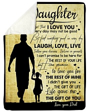 To My Daughter - Everyday MAy Not Be Good Sherpa Fleece Blanket tile
