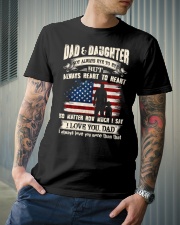 dad and daughter Classic T-Shirt lifestyle-mens-crewneck-front-6