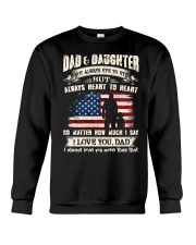 dad and daughter Crewneck Sweatshirt tile