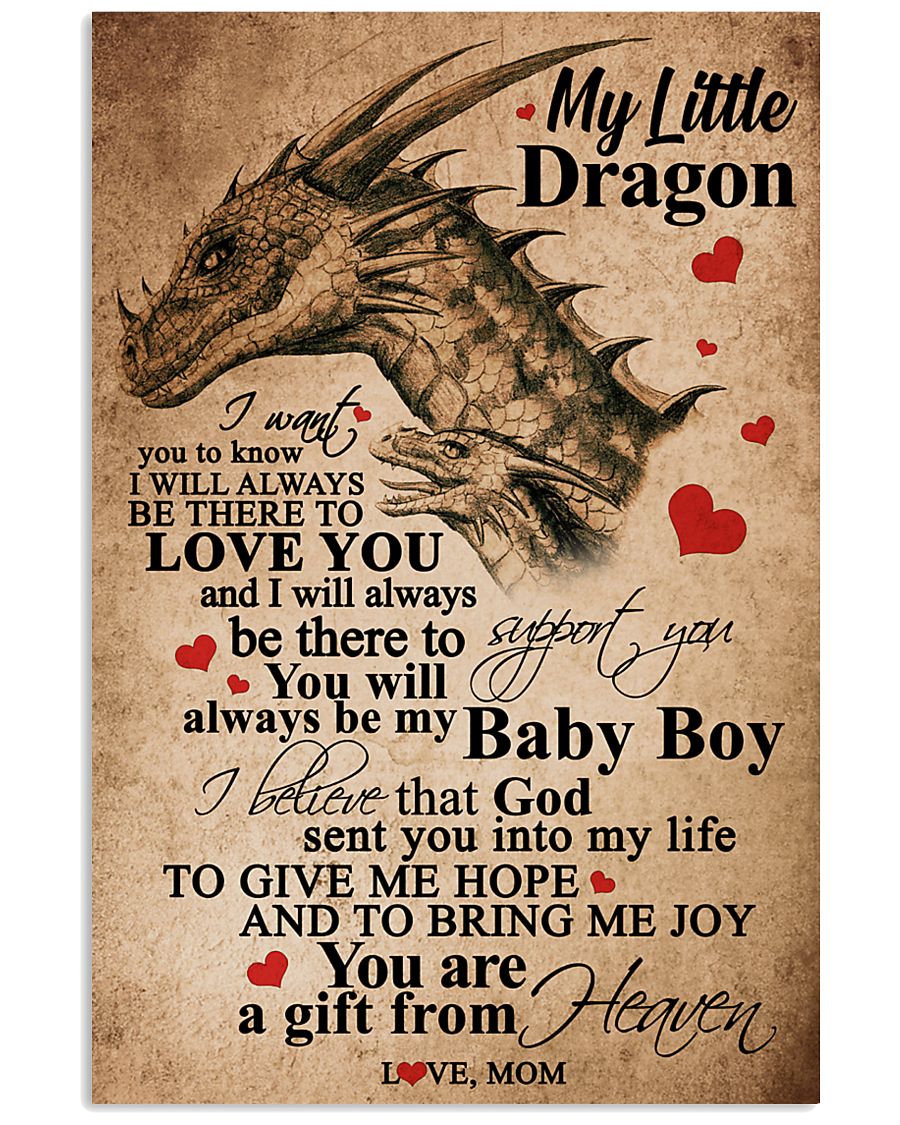MOM TO SON 16x24 Poster