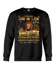 To My Dear Son In Law Crewneck Sweatshirt thumbnail