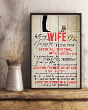 TO MY WIFE - COUPLE - I LOVE YOU 16x24 Poster lifestyle-poster-3