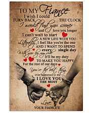 TO MY FIANCE 16x24 Poster front