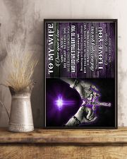 To My Wife - Cross - Hands - Once Upon A Time 16x24 Poster lifestyle-poster-3