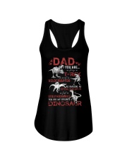 T-SHIRT - DAD - FAVORITE DINOSAUR Ladies Flowy Tank tile