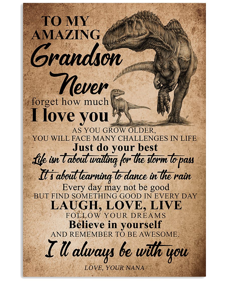 NANA TO GRANDSON 16x24 Poster