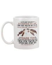 MOM TO DAUGHTER IN LAW Mug back