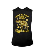 Just an aunt who loves elephants Sleeveless Tee thumbnail