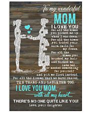 POSTER - TO MY MOM - PIECE - I LOVE YOU 16x24 Poster front