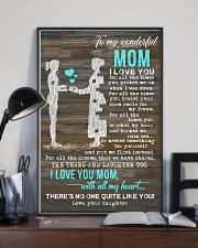POSTER - TO MY MOM - PIECE - I LOVE YOU 16x24 Poster lifestyle-poster-2