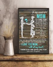 POSTER - TO MY MOM - PIECE - I LOVE YOU 16x24 Poster lifestyle-poster-3