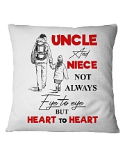UNCLE AND NIECE Square Pillowcase thumbnail