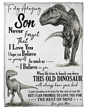 MOM TO SON Fleece Blanket tile
