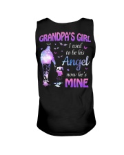 Grandpa's Girl - I used to be his angel now he's mine Unisex Tank tile