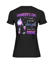 Grandpa's Girl - I used to be his angel now he's mine Premium Fit Ladies Tee tile