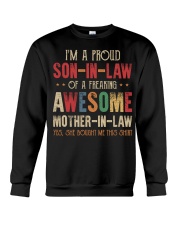 I'm a proud son-in-law of a freaking awesome Crewneck Sweatshirt thumbnail