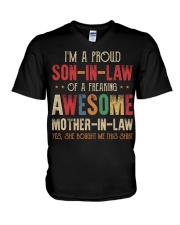 I'm a proud son-in-law of a freaking awesome V-Neck T-Shirt thumbnail