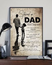 To My Bonus Dad - Poster 16x24 Poster lifestyle-poster-2