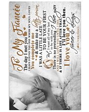 TO MY FIANCE'E 16x24 Poster front