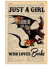 POSTER- BOOK DRAGON - JUST A GIRL 16x24 Poster front