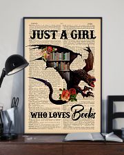 POSTER- BOOK DRAGON - JUST A GIRL 16x24 Poster lifestyle-poster-2