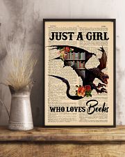 POSTER- BOOK DRAGON - JUST A GIRL 16x24 Poster lifestyle-poster-3