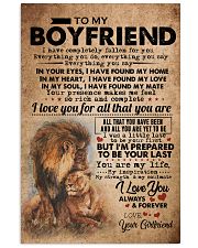 TO MY BOYFRIEND 16x24 Poster front