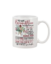 DAUGHTER TO BONUS MOM Mug front