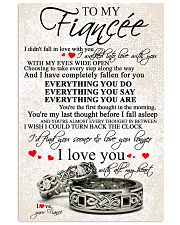 TO MY FIANCE'E 16x24 Poster front
