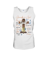 Angel Grandpa - My Mind Still Talks To You Unisex Tank tile