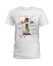 Angel Grandpa - My Mind Still Talks To You Ladies T-Shirt tile