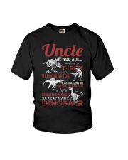T-SHIRT - TO UNCLE - FAVORITE DINOSAUR Youth T-Shirt tile
