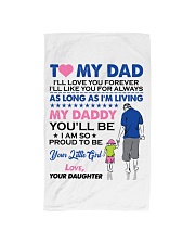 DAUGHTER TO DAD Hand Towel thumbnail