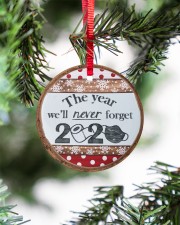 Christmas - Covid 2020 Circle ornament - single (porcelain) aos-circle-ornament-single-porcelain-lifestyles-07