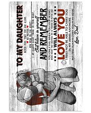 To Daughter - Hugging - Never Feel That You 16x24 Poster front