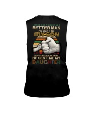 I asked God to make me a better man he sent me Sleeveless Tee thumbnail