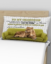 Grandma to Grandson - I Am The Storm - Pillowcase Rectangular Pillowcase aos-pillow-rectangular-front-lifestyle-02