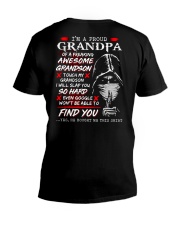 Grandpa - I Will Slap You So Hard - T-Shirt V-Neck T-Shirt tile