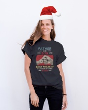 T-SHIRT - SON - VINTAGE - PARTNER IN CRIME Classic T-Shirt lifestyle-holiday-crewneck-front-1