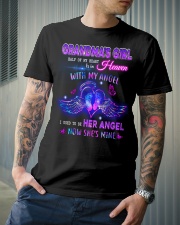 Angel - Grandma - Half Of My Heart Is In Heaven Classic T-Shirt lifestyle-mens-crewneck-front-6