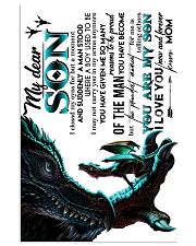 TO SON - MOM DRAGON - I CLOSED 16x24 Poster front