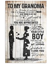 TO MY GRANDMA 16x24 Poster front