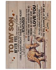 Son - Triceratops Mom - Never Feel That You 16x24 Poster front