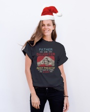 T-SHIRT - DAUGHTER - VINTAGE - PARTNER IN CRIME Classic T-Shirt lifestyle-holiday-crewneck-front-1