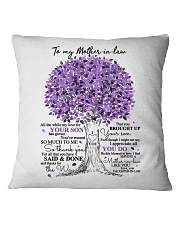 DAUGHTER TO MOTHER-IN-LAW Square Pillowcase thumbnail