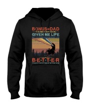 T-SHIRT - TO MY BONUS DAD - DINOSAUR Hooded Sweatshirt tile