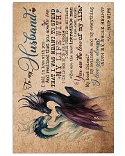 TO MY HUSBAND 16x24 Poster front